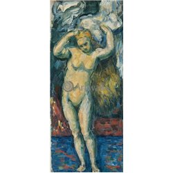 Купальщица, вытирающая волосы - Модульная картины, Репродукции, Декоративные панно, Декор стен