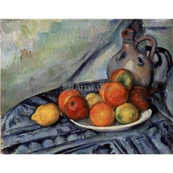 Кувшин и фрукты - Модульная картины, Репродукции, Декоративные панно, Декор стен