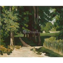 Каштановая аллея в Жаз де Бюффон - Модульная картины, Репродукции, Декоративные панно, Декор стен