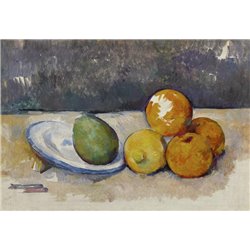 Натюрморт с яблоками - Модульная картины, Репродукции, Декоративные панно, Декор стен