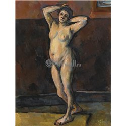 Стоящая обнаженная - Модульная картины, Репродукции, Декоративные панно, Декор стен