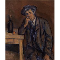 Картина на холсте по фото Модульные картины Печать портретов на холсте Пьющий