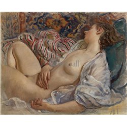 Спящая обнаженная - Модульная картины, Репродукции, Декоративные панно, Декор стен