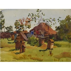 Пасека - Модульная картины, Репродукции, Декоративные панно, Декор стен