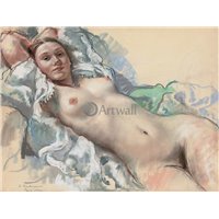 Лежащая обнаженная