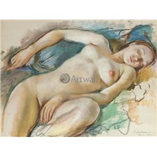 Картина на холсте по фото Модульные картины Печать портретов на холсте Лежащая обнаженная