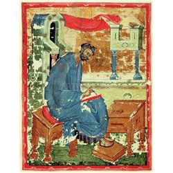 Евангелист Марк. Евангелие Хитрово - Модульная картины, Репродукции, Декоративные панно, Декор стен