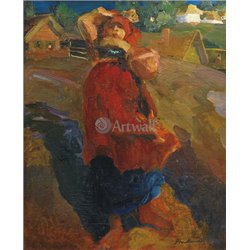 Баба - Модульная картины, Репродукции, Декоративные панно, Декор стен