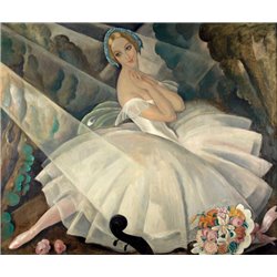 Балерина Улла Поульсен - Модульная картины, Репродукции, Декоративные панно, Декор стен