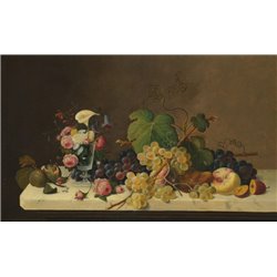 Цветы и фрукты - Модульная картины, Репродукции, Декоративные панно, Декор стен