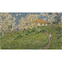 Весна - Модульная картины, Репродукции, Декоративные панно, Декор стен