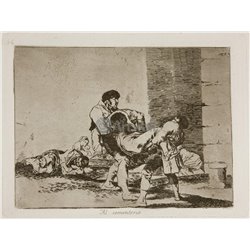 Бедствия войны - Лист 56. На кладбище - Модульная картины, Репродукции, Декоративные панно, Декор стен