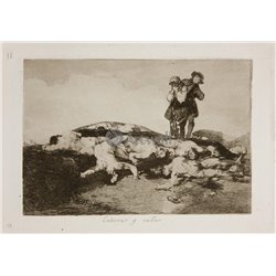 Бедствия войны - Лист 18. Хоронить и молчать - Модульная картины, Репродукции, Декоративные панно, Декор стен