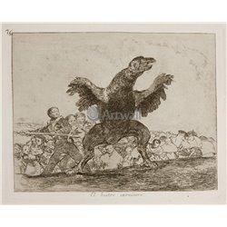 Бедствия войны - Лист 76. Питающийся телами - Модульная картины, Репродукции, Декоративные панно, Декор стен
