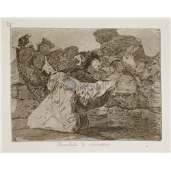Бедствия войны - Лист 75. Фиглярство шарлатана - Модульная картины, Репродукции, Декоративные панно, Декор стен