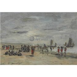 Берк, рыбаки - Модульная картины, Репродукции, Декоративные панно, Декор стен