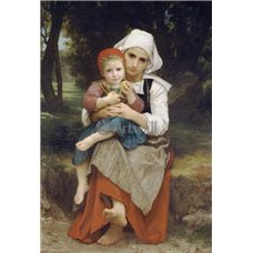 Картина на холсте по фото Модульные картины Печать портретов на холсте Брат и сестра