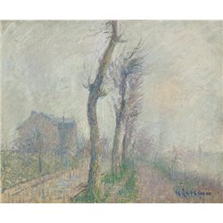Береговая линия Понтуаза - Модульная картины, Репродукции, Декоративные панно, Декор стен