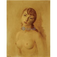Картина на холсте по фото Модульные картины Печать портретов на холсте Бюст обнаженной