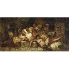 Картина на холсте по фото Модульные картины Печать портретов на холсте В гареме
