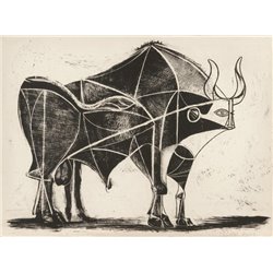 Бык - Модульная картины, Репродукции, Декоративные панно, Декор стен