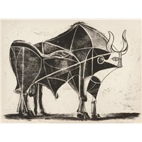 Портреты картины репродукции на заказ - Бык