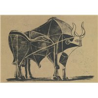 Портреты картины репродукции на заказ - Бык