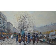 Картина на холсте по фото Модульные картины Печать портретов на холсте Букинисты