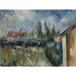 Весенний пейзаж - Модульная картины, Репродукции, Декоративные панно, Декор стен