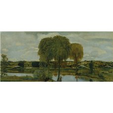 Картина на холсте по фото Модульные картины Печать портретов на холсте Вдоль канала Эри