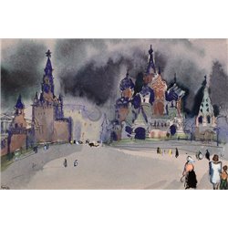 Васильевский спуск - Модульная картины, Репродукции, Декоративные панно, Декор стен