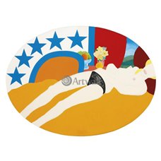 Картина на холсте по фото Модульные картины Печать портретов на холсте Великая американская обнаженная 46