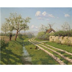 Весна - Модульная картины, Репродукции, Декоративные панно, Декор стен