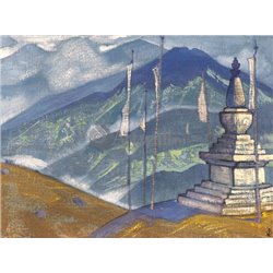 Волны тумана - Модульная картины, Репродукции, Декоративные панно, Декор стен