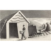 Портреты картины репродукции на заказ - Время семян и урожая