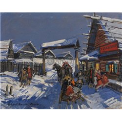 Выезд - Модульная картины, Репродукции, Декоративные панно, Декор стен