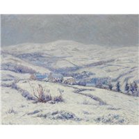 Горы Мон де Арре под снегом