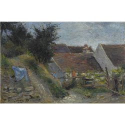Деревенская дорога - Модульная картины, Репродукции, Декоративные панно, Декор стен