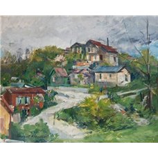 Картина на холсте по фото Модульные картины Печать портретов на холсте Деревня