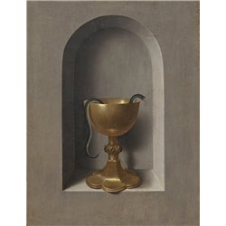 Диптих, правая внешняя створка. - Чаша св. Иоанна Евангелиста - Модульная картины, Репродукции, Декоративные панно, Декор стен