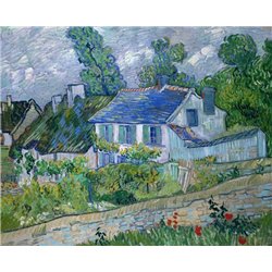 Дома в Овере, 1890 - Модульная картины, Репродукции, Декоративные панно, Декор стен