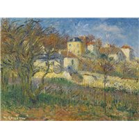 Портреты картины репродукции на заказ - Дома в Понтуазе