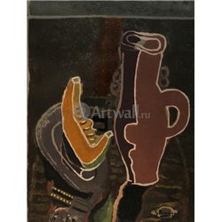 Дыня и ваза - Модульная картины, Репродукции, Декоративные панно, Декор стен
