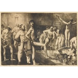 Душевые кабины 1-го класса - Модульная картины, Репродукции, Декоративные панно, Декор стен