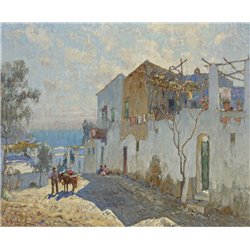 Жаркий день, Капри - Модульная картины, Репродукции, Декоративные панно, Декор стен