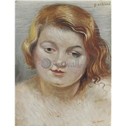 Женский портрет - Модульная картины, Репродукции, Декоративные панно, Декор стен