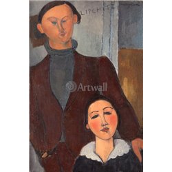 Жак и Берта Липшиц - Модульная картины, Репродукции, Декоративные панно, Декор стен