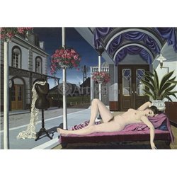 Женщина и манекен - Модульная картины, Репродукции, Декоративные панно, Декор стен