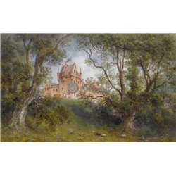 Замок Бродик, остров Арран, Шотландия - Модульная картины, Репродукции, Декоративные панно, Декор стен
