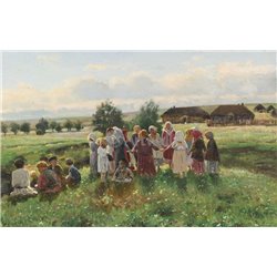 Играющие дети - Модульная картины, Репродукции, Декоративные панно, Декор стен